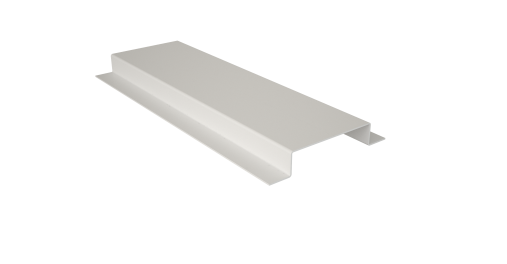 Профиль для фасадов П-образный 60/20/1,2 мм длина 3000 мм цинк 
