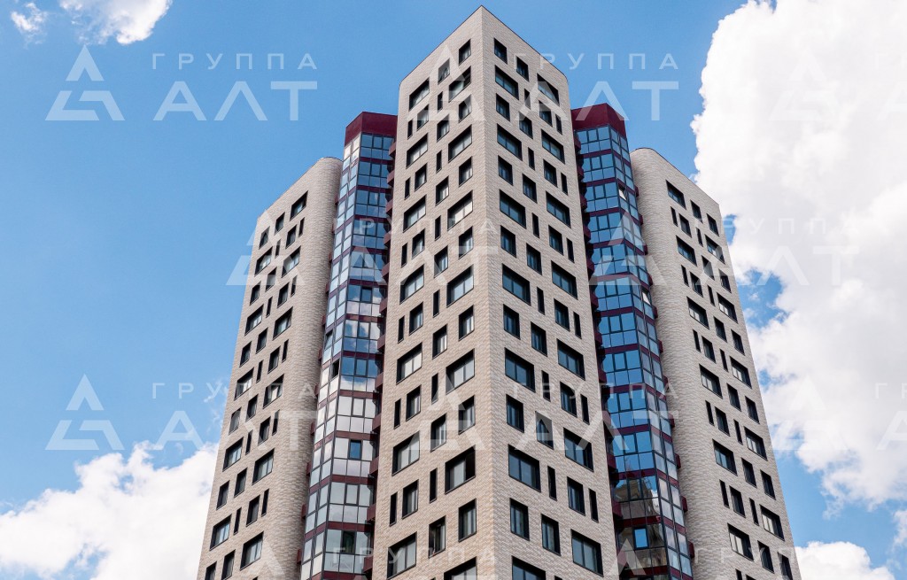Вентилируемый фасад здания Moscow, Mosfilmovskaya st.