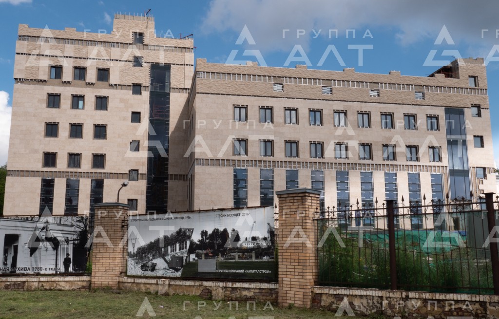 Вентилируемый фасад здания Moscow, Mosfilm Archive