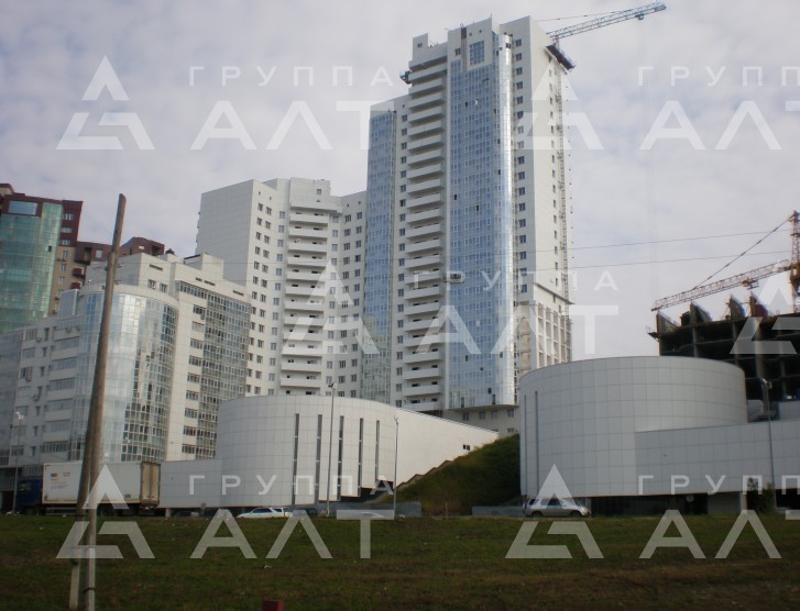 Вентилируемый фасад здания г. Новосибирск, Октябрьский район, ул. Шевченко